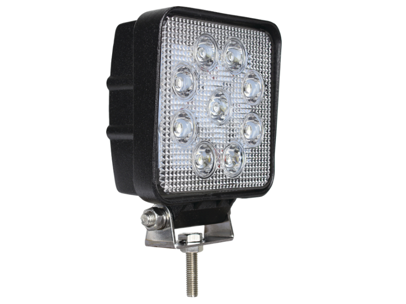 High Power Square LED Work Lamp 1700 Lumens