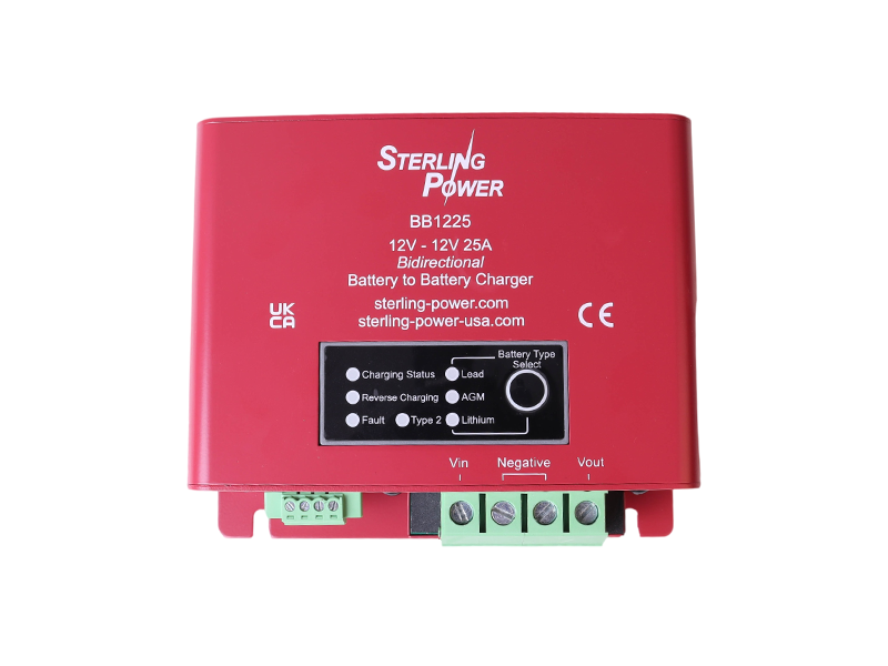 Sterling Saturn Power BB1225 BatteryToBattery Charger 12V/12V 25A
