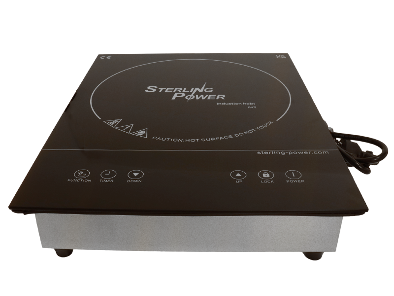 Sterling Power 2000W Fixed/Recessed Single Induction Hob (Built-In ...