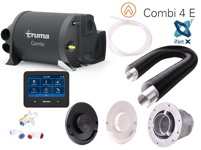 Truma Combi 4E Water & Space Heater With X Control Panel (LPG Gas