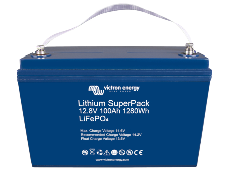 Victron Energy Lithium SuperPack Battery - 12.8V / 100Ah (High Current)