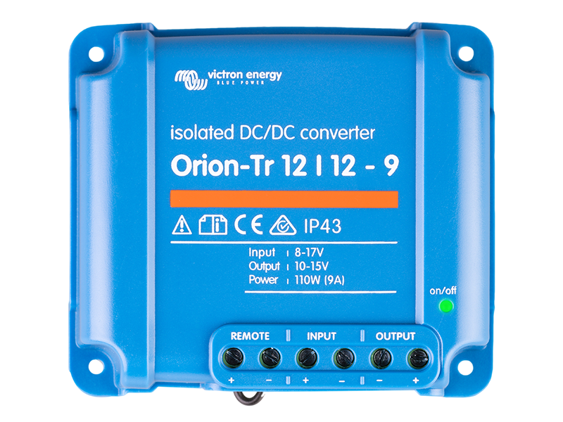 Victron Energy OrionTr DCDC Converter 12V12V 9A (110W) Isolated 12