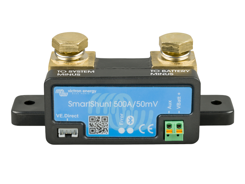 Victron Battery Monitor Bluetooth SmartShunt 500A/50mV