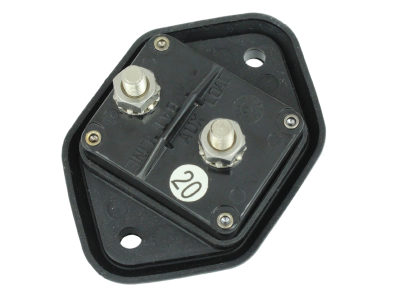 Waterproof Panel Mount Circuit Breakers IP67 | 12 Volt Planet