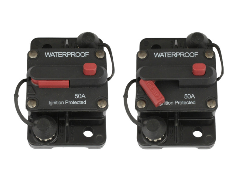 Waterproof Surface Mount Circuit Breakers IP67 | 12 Volt Planet