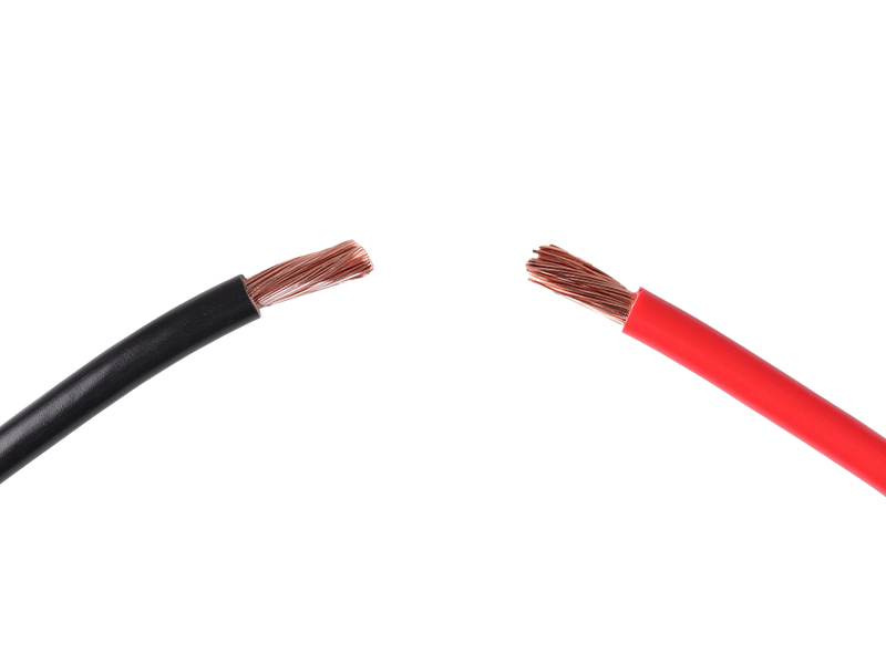 Red 16mm Battery Starter Cable, 110 Amp Welding Cable, 1 Meter Length UK