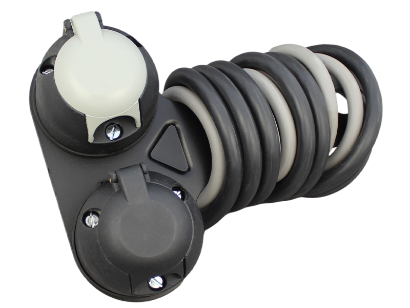 Towing Bracket With 12N & 12S Sockets & Cables 12 Volt