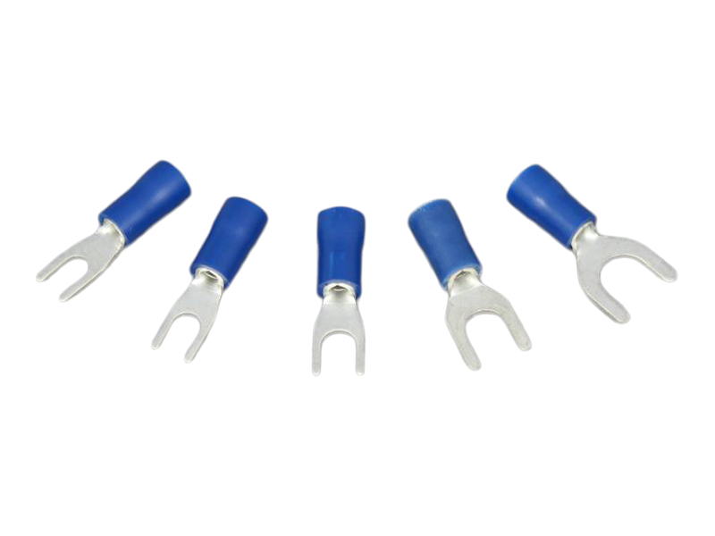 Blue Pre Insulated Fork Crimp Terminals 12 Volt Planet