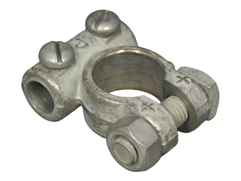 Battery shop cable clamps