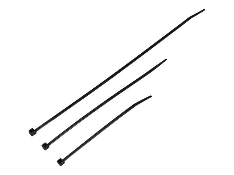Standard Black Nylon Cable Ties 2.5mm Wide