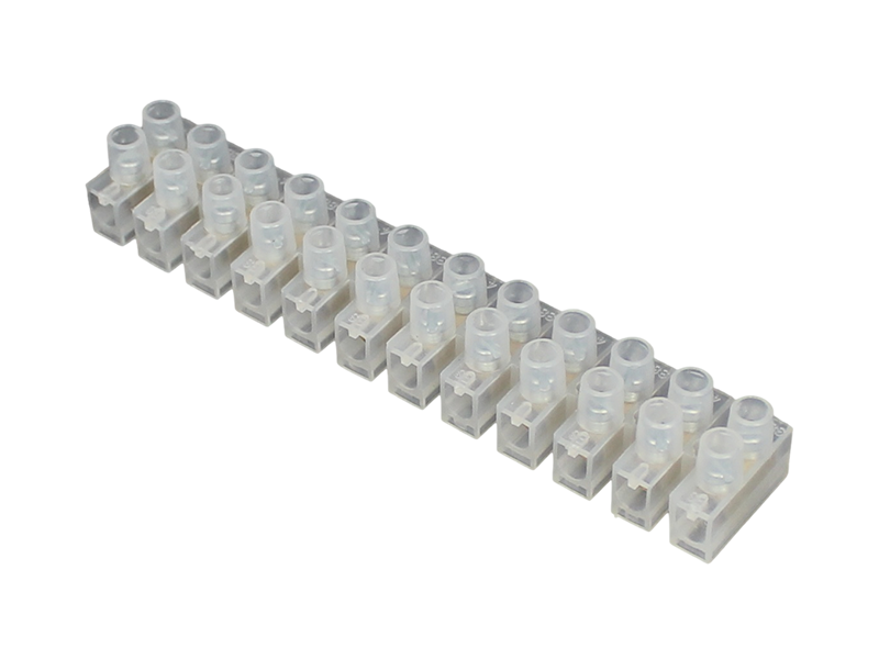 Terminal Block, 3A 12 Way, Max 2.5mm² Cable 12 Volt