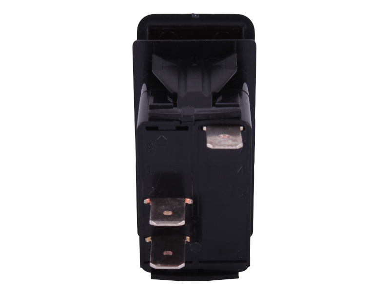 Waterproof ON/OFF Marine Rocker Switch - Blue Illumination | 12 Volt Planet