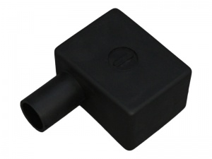 Battery Terminal Cover - Left Hand Entry - Negative (Black)