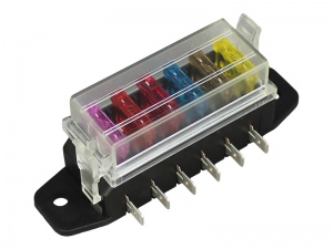 Standard Blade Fuse Box - Side Entry Terminals | 12 Volt Planet