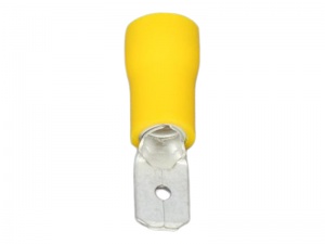 Male Blade Terminal - 3.0 - 6.0mm² Cable (Yellow)