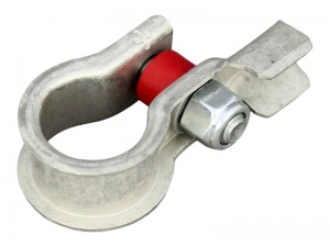 Positive Battery Terminal Clamp - Crimp or Ring Termination
