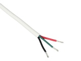 Oceanflex 3 Core Tinned Thin Wall Cable (White)  - 3 x 21A (1.5mm²)