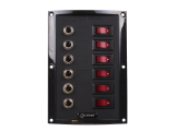 6-Way Vertical Switch And Circuit Breaker Panel  - 12V