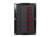 6-Way Vertical Switch And Fuse Panel  - 12V