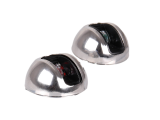 Attwood Light Armor LED Navigation Sidelight Pair - Round Stainless Steel Housing - 2NM