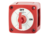 Blue Sea Systems 6005 m-Series Mini On-Off Battery Switch with Key - Red