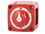 Blue Sea Systems 6007 m-Series Mini Selector Battery Switch - Red