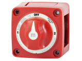 Blue Sea Systems 6008 m-Series Selector 3 Position Battery Switch - Red