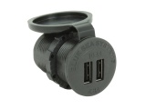 Blue Sea Systems 1045 Twin Port Fast Charge USB Power Socket (5V, 4.8A)