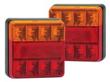 Compact Stop Tail Indicator Reflector Light - Twin Pack (101 Series)