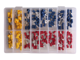 Durite 205 Piece Ring & Fork Pre-Insulated Crimp Terminal Assortment Kit 0-203-05