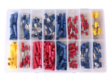 Durite 221 Piece Push-On Pre-Insulated Crimp Terminal Assortment Kit 0-203-04