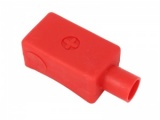 Extra Long Battery Terminal Cover - Straight Entry - Positive (Red)