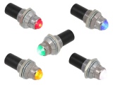 Stainless Steel LED Pilot / Warning Light - 12V