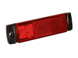 Low Profile Rear Marker/Reflector Light - Red (129 Series)
