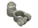 Positive Battery Terminal Clamp - Vertical M10 Stud & Nut